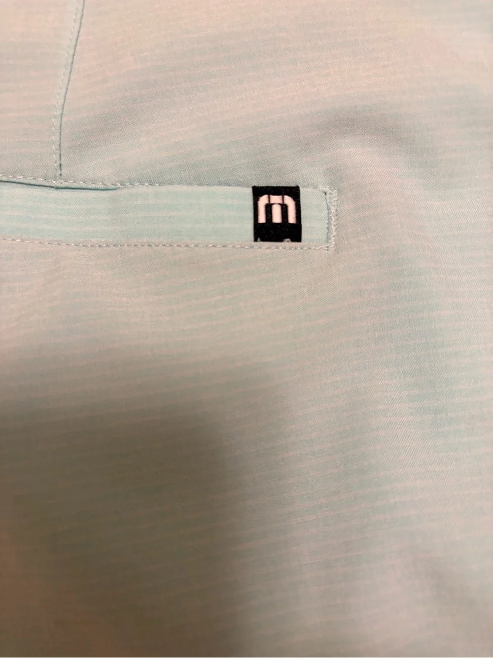 Travis Mathews Mint Green Flat Front Performance Shorts